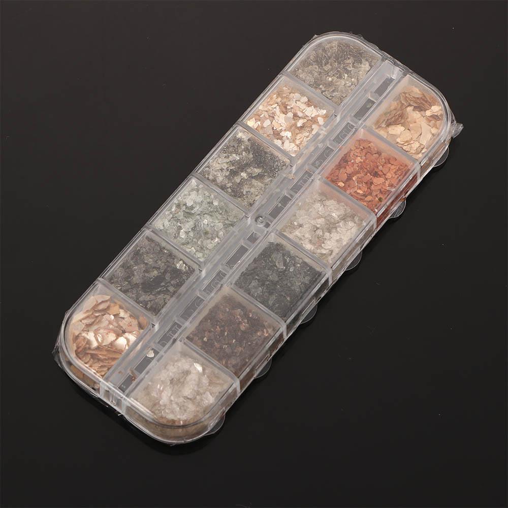 Shell Stone Metallic Pearl Nail Sequins Manicure Accessory 3D Nail Art Decorations Nail Stickers