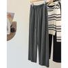 Women's Drawstring Wide-Leg Casual Pants