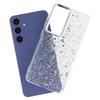 For Samsung Galaxy S24 FE Case Epoxy Design Electroplating Soft TPU Phone Back Cover Large Lens Cutout