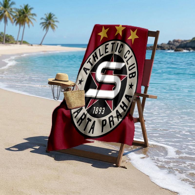 Ac Sparta Praha Fashion Beach Towel: Ideal for Summer Adventures Soft, absorbent and quick drying suitable for swimming and bathing