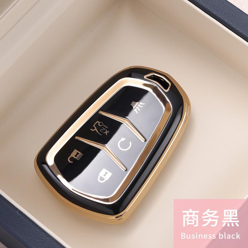 TPU Car Key Case Cover Protect Shell Bag For Cadillac ESV ATS-L XTS XT5 XT6 CTS CT5 CT6 ATS 28T SRX Escalade 2015 Accessories