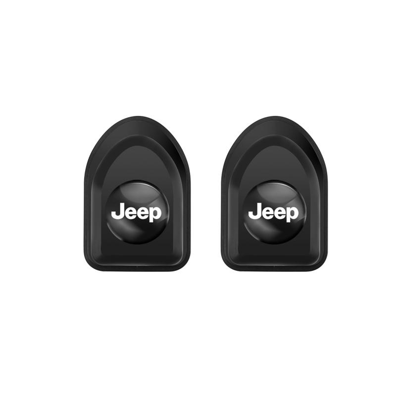 For Jeep 2Pcs Metal Car Small Hooks Hanger Organizer Accessories For Jeep Renegade Compass Grand Cherokee Wrangler Patriot Ru