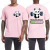 Panda Gym T-Shirt, Cute Panda Installing Muscles Shirt T-Shirt Funny T-Shirt Harajuku Tee Men Brand T-shirt Tshirt Summer Tees