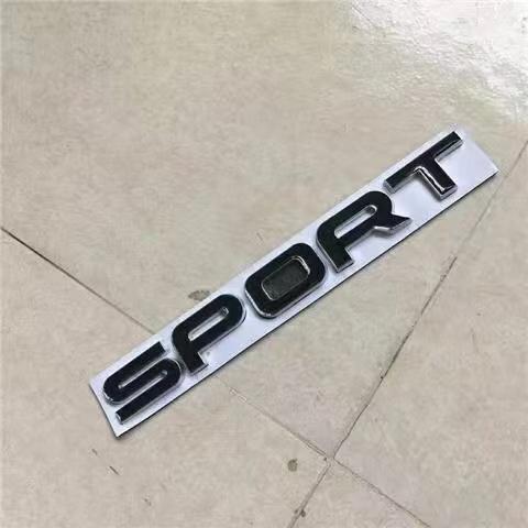Metal Car Badge Sticker for Land Rover Range Rover Sport, Rear Tailgate Letter Emblem Modification jvhn2