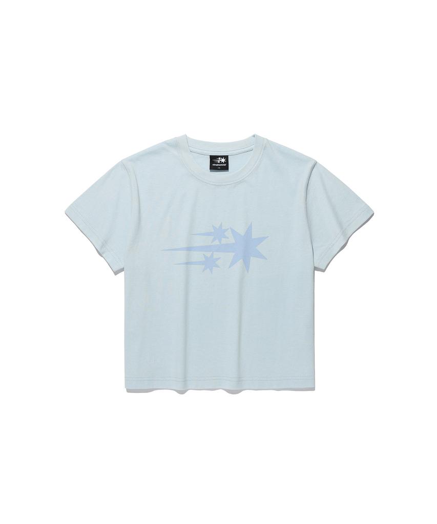 NICEGHOSTCLUB 3Star Basic Tee_Light Blue(Ng2Gmut534A)