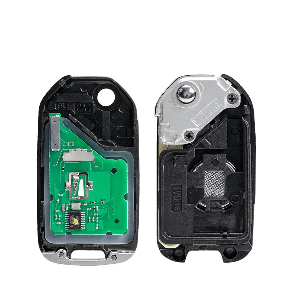 KEYYOU A/G Для Honda Civic Accord City CR-V Jazz XR-V Vezel HR-V FRV Spirior JADE ID47 Пульт дистанционного управления автомобильным ключом 433 МГц HLIK6-3T / TWB1G721