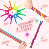 10/30PCS Noodle Pack Stretchy Strings Fidget Toys Silent Fidget Toys Relieve Stress Adult Anxiety Stress Autistic ADD ADHD Toy