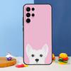 Cartoon Westie Dog Phone Case For Samsung Galaxy S25 Ultra S9 S10 S20 S21 S22 Plus S23 FE S24 Ultra Cover Coque