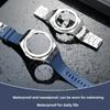Мод-комплект GA-110 Для Casio G-SHOCK GA-110GB GA-100 GA-120 Модифицированный корпус из нержавеющей стали Металлический корпус Ремешок Комплект Резиновый ремешок для часов Инструменты