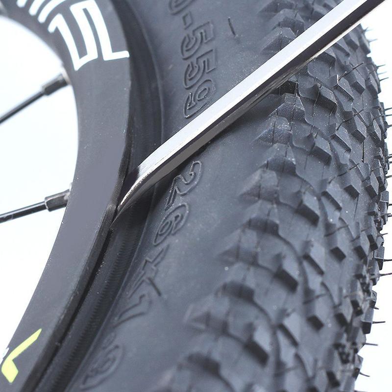 1 шт. инструмент для снятия камер шин велосипеда, инструмент для открывания шин велосипеда из нержавеющей стали, ломик