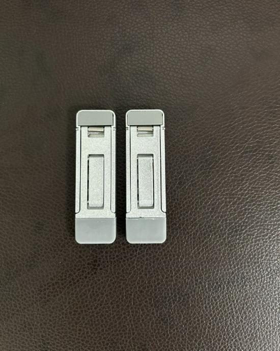 Aluminum Alloy Invisible Laptop Stand: Foldable Desktop Riser & Keyboard Tray