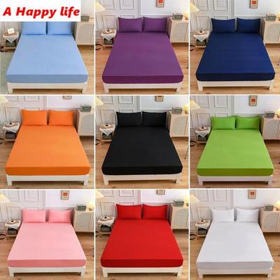 Простыня с защитой от насекомых и бактерий, простыня с эластичной резинкой по всему периметру, наматрасник, топпер, покрывало без наволочки