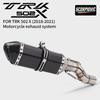 Выхлопная система для мотоцикла Benelli TRK502X 502X TRK 2019 2020 2021 Полные системы Moto Соединительная труба