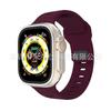 iWatch7 Diamond Buckle Horizontal Stripe S9 Silicone Strap for Apple Watch 8/Ultra