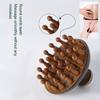 Multi-Functional Wood Therapy Massage Comb Scalp Head Massager Natural Sandalwood Circular Tooth Guasha Scraping Body Massager
