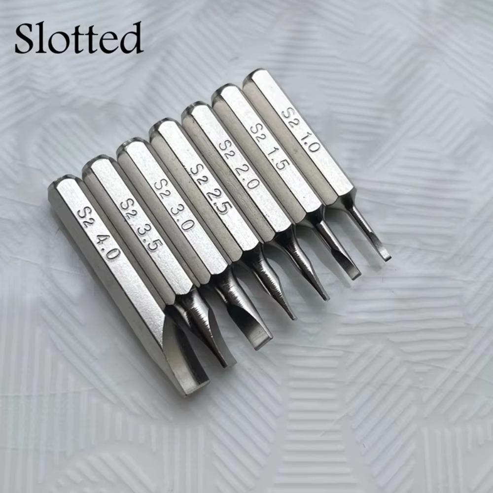 Набор бит для отвертки Torx из легированной стали S2, сильные магнитные ударные головки, водонепроницаемые, набор бит для отвертки Ph2
