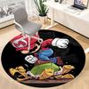1pc Mario Office Round Area Rug, Under Office Chairs Bedroom Living Room Home Decor, Room Deco, Available in Various Sizes229