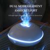 7 цветов Fire Flame Wood grain ароматерапевтический аппарат увлажнитель воздуха Aroma Diffuser Air Ultrasonic Mist Maker Fogger Aroma