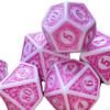 Набор из 7 игровых кубиков, игральные кости, развлекательные игрушки, обучающие пособия по математике, многогранники