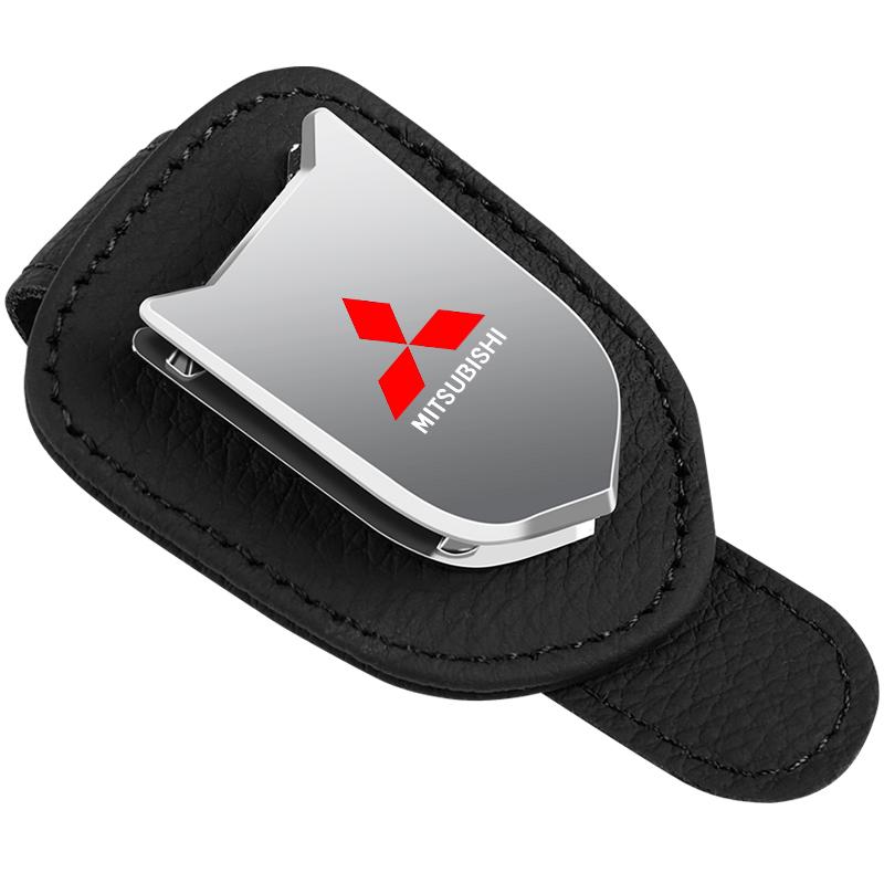 Car Interior Sun Visor Glasses Protective Holder Sunglasses Clip For Mitsubishi Mirage G4 DV5