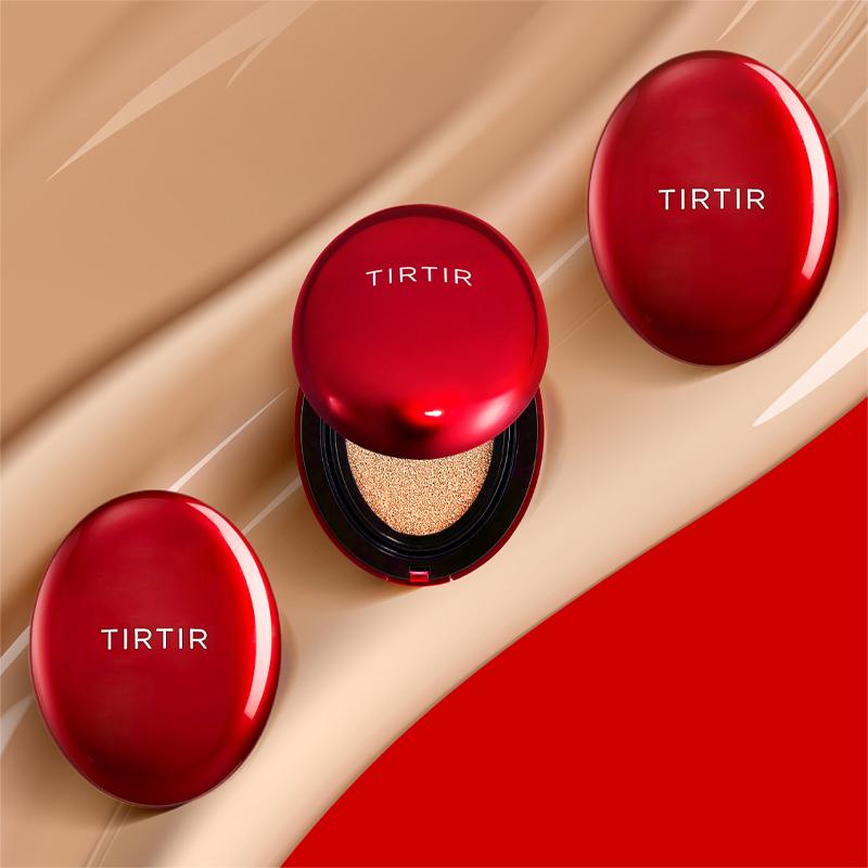 TIRTIR, Mask Fit Red кушон, оттенок 21N, слоновая кость, 18г