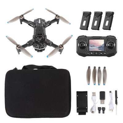 Бесщеточный квадрокоптер Дрон 4K Камера 2.4G WiFi 1080P HD RC Умный обход препятствий FPV со светодиодом
