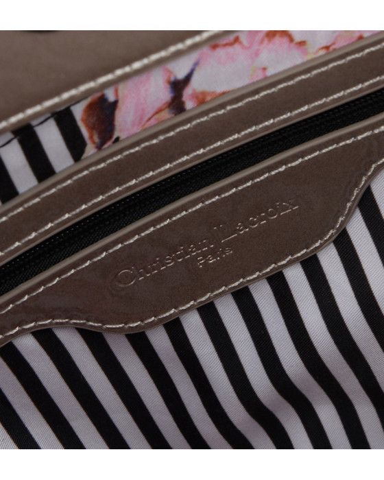 Sac à main - CHRISTIAN LACROIX - Jonc Stud 5 - Synthétique verni noir - Taille unique - Femme