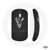 Wireless Mouse Vikings Series Season 6 Logo V Sword Gray Black Background