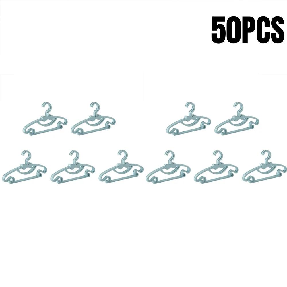 5-50 шт. Детские вешалки, пластиковые вешалки для хранения детской одежды, детские вешалки, переносные пальто для малышей и младенцев, домашняя стойка