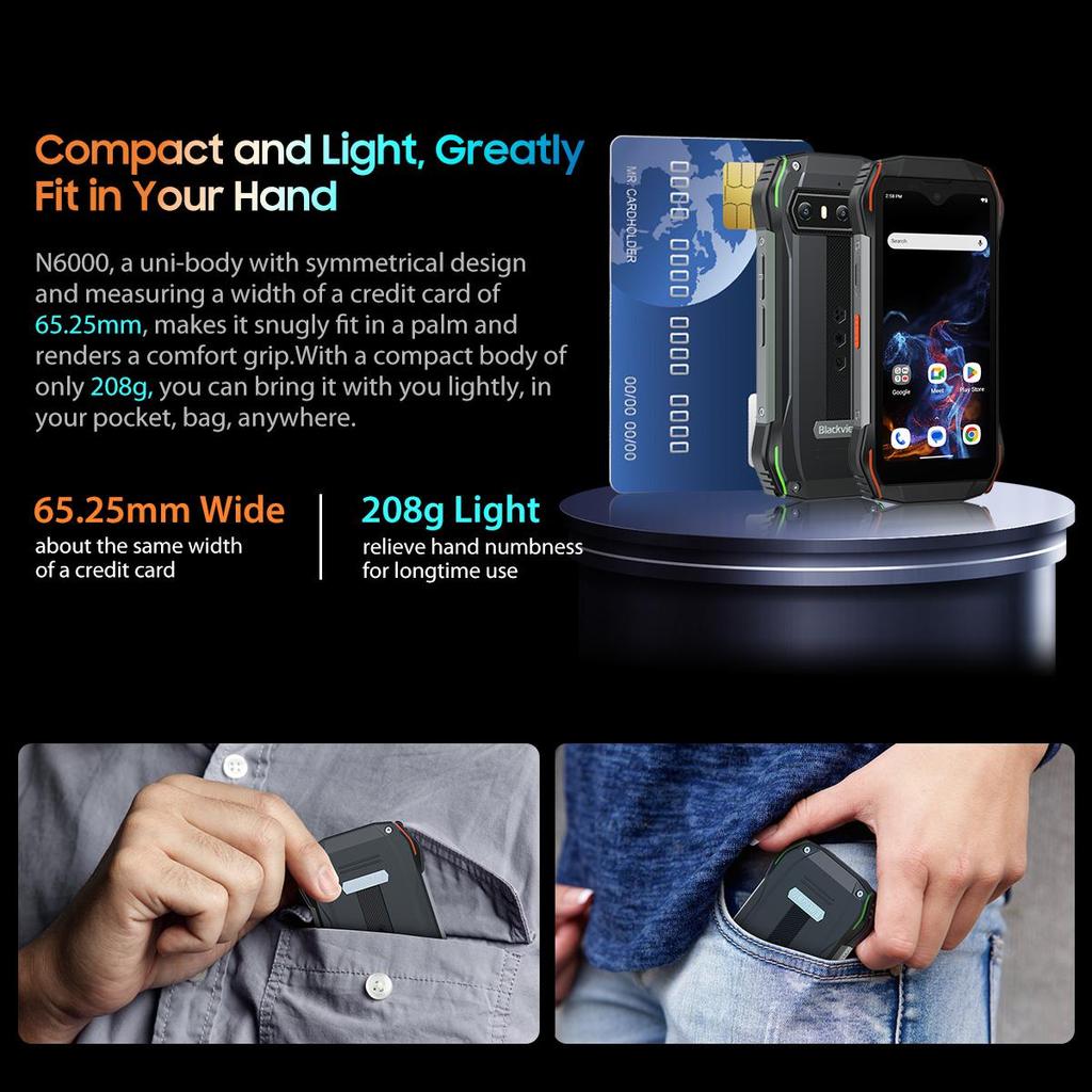 Защищенный смартфон Blackview N6000