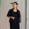 Lapli Sheer Wrinkle Shirt Blouse Lpblm126001