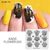 kads Flower 024 Bouquet Cute Flowers Nail Stamp Tools Nail Stamping Plate Manicure Plates for Nail Decorations