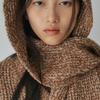 BELLOL Hachi Bokashi Muffler Balaclava BROWN