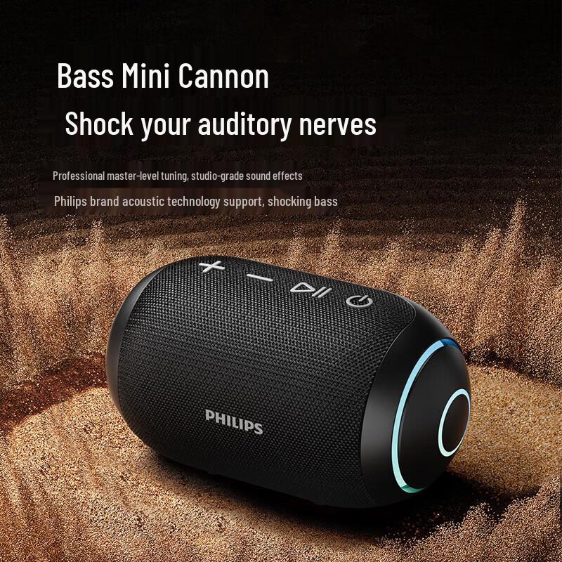 Philips TAS3209 Portable Waterproof Bluetooth Speaker