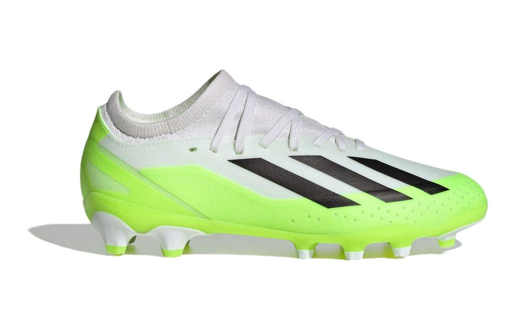adidas X Crazyfast.3 Устойчивые к истиранию Низкие Детские Футбольные Бутсы Белый Зеленый Детские IE1567