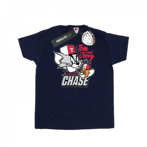 Tom and Jerry Mens Cat & Mouse Chase T-Shirt