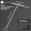 T/L 2.5/3/4/5/6/8/10mm Torx Screwdriver T Type Allen Hex Wrench Chrome Spanner T-shaped Hand Tool Extended T-Socket Wrench