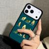 Чехол Case для iPhone 17 Air 16 Pro Max 15 Plus 11 13 Mini 14 12 Задняя крышка телефона Авокадо Йога Забавный рисунок