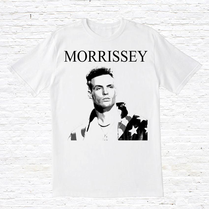 Футболка с изображением Vanilla Ice и Morrissey Унисекс Футболка