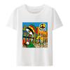 Classic Print Carnival OLODUM Brazilian Drummer Style Y2K T-Shirt Summer Short-sleev Creative Tops Comfortable Streetwear Tees