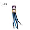 Sugar Skull Hanging Decor Day of The Dead Windsocks, Dia De Los Muertos Flag, Floral Durable Polyester Wind Sock Socks with Flowing Tails for