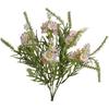 Artificial Flowers Lavender Flower Bouquet Wedding Decoration Cloth Material