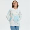 2025 Women Colorful Sweaters Knitting Basic Fashion O-Neck Style Loose Pullover Sweater