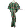 Женская хлопковая пижама с принтом дракона, зеленое летнее пляжное платье-кафтан в этническом стиле CKFTN-SCRN-FULL-BUYIT-200