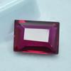 Natural Red Ruby Loose Gemstone 8.45 ct Emerald Cut for Jewelry Making and Gem Collections