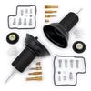 Мембрана Meliore Aftermarket для карбюратора Steed 400 NC26 VRX VLX400, запчасти для карбюратора, оригинальная сменная мембрана Steed, ремонт засорения жиклеров, комплект из 2 шт.