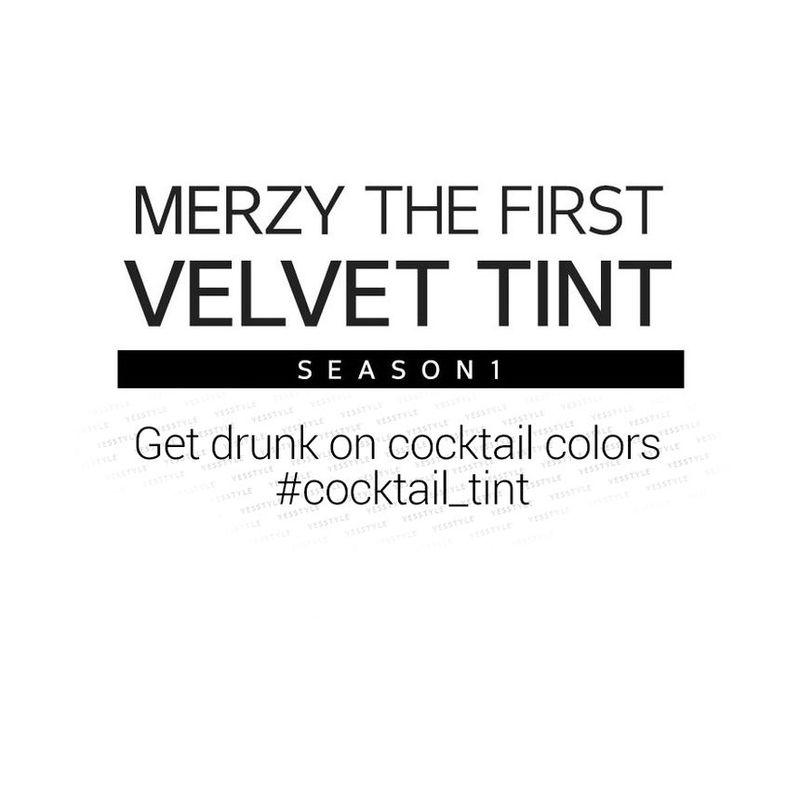 MERZY Первый вельветовый тинт Сезон 1 - 6 цветов