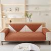 Новая подушка для дивана из чистого хлопка на все времена года, нескользящая подушка для сиденья из хлопчатобумажной ткани, кожаный чехол для дивана, тканевое полотенце