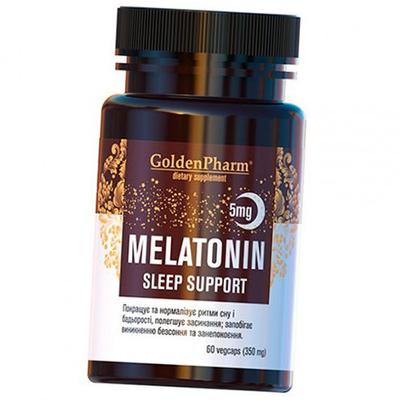 Мелатонин с Глицином, Melatonin Sleep Support 5, 60вегкапс (72519002)