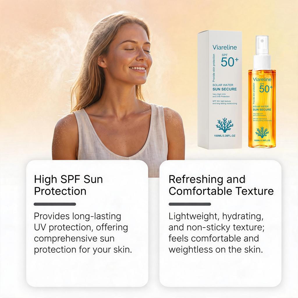Lightweight Sunscreen Water Long-lasting sun protection, refreshing, gentle and skin-friendly daily sunscreen water